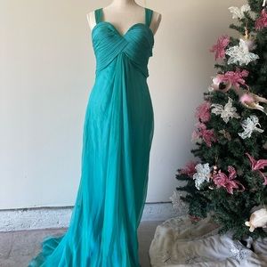 Vintage le femme aqua gown